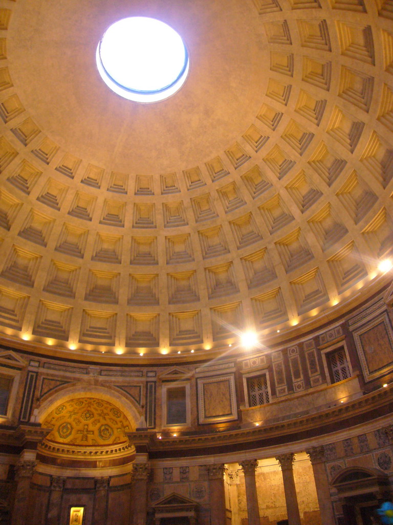 The Apse, the Dome and the Oculus of the Pantheon