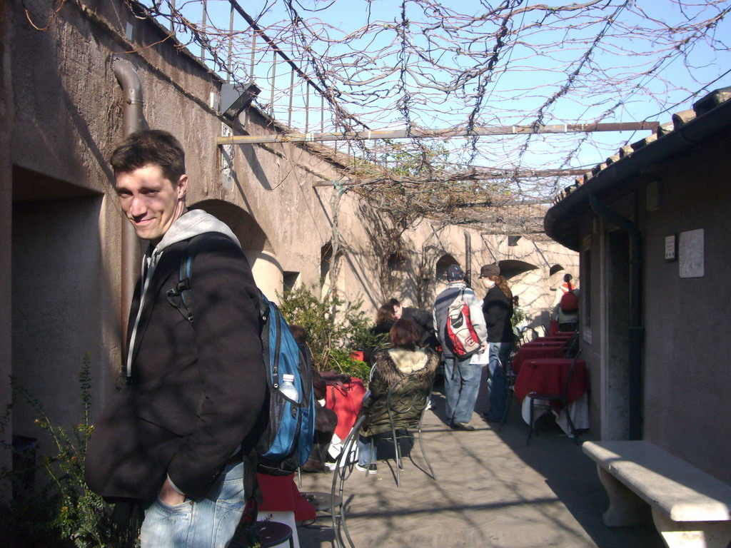 Tim at the Castel Sant`Angelo