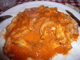 Dinner in the `Hostaria del Moro` restaurant