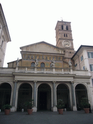 The Basilica di Santa Maria in Trastevere church