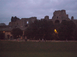 Circus Maximus, and the Domus Severiana at the Palatine Hill, by night