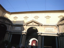 The Cortile Ottagono square at the Vatican Museums