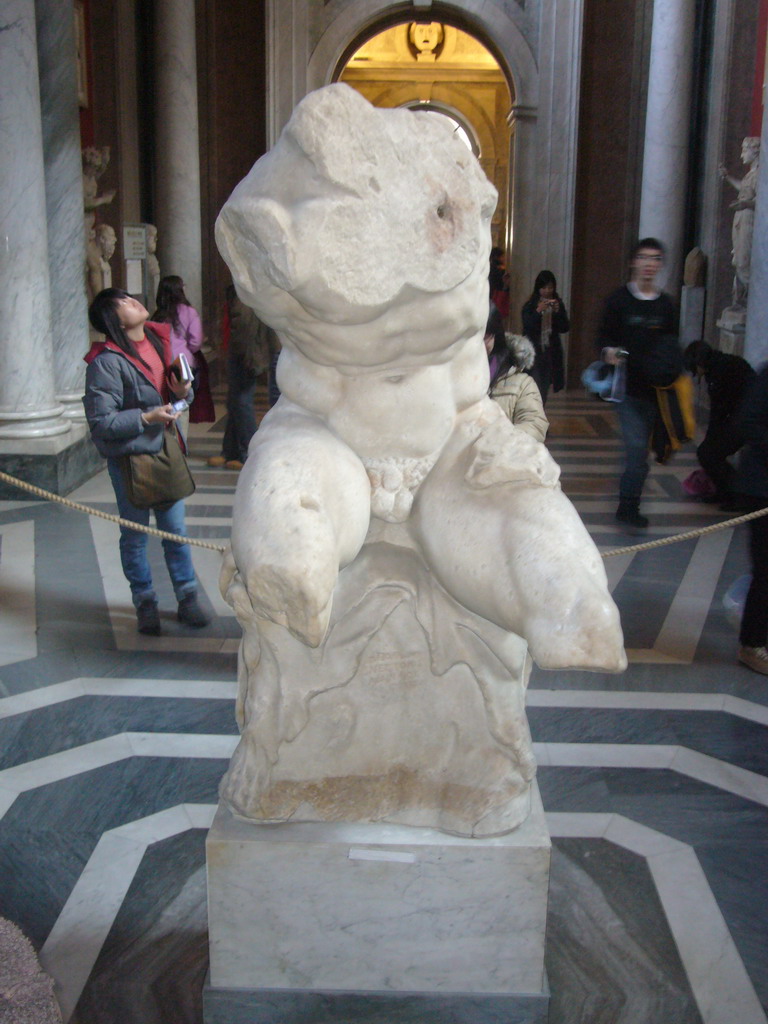 Statue in the Museo Pio-Clementino at the Vatican Museums