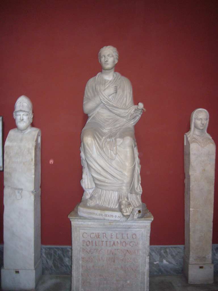Statue in the Museo Pio-Clementino at the Vatican Museums