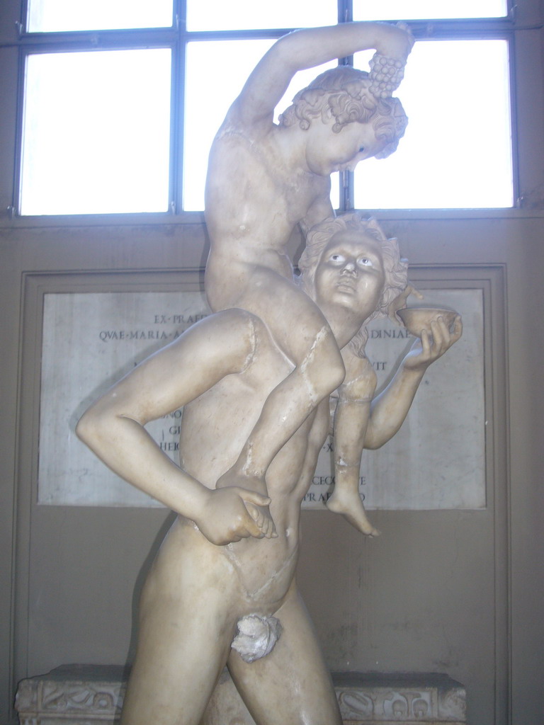 Statue in the Gallery of the Candelabra at the Vatican Museums