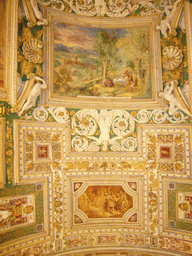 Ceiling of the Gallery of Maps at the Vatican Museums