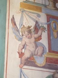 Angel decoration in the Gallery of Maps at the Vatican Museums