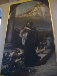 Painting `The Martyrdom of Saint Alexander of Bergamo` by Ponziano Loverini, in the Sobieski Room at the Vatican Museums