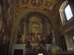 Fresco in the Room of The Immaculate Conception at the Vatican Museums