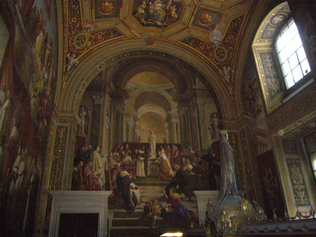 Fresco in the Room of The Immaculate Conception at the Vatican Museums