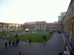 The Cortile del Belvedere square at the Vatican Museums