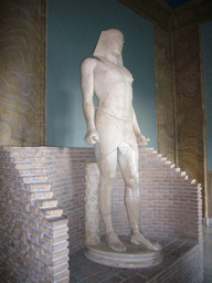 Egyptian statue in the Egyptian Museum at the Vatican Museums