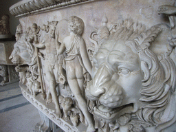 Sarcophagus in the Museo Pio-Clementino at the Vatican Museums