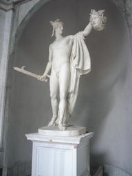 Statue of Perseus in the Museo Pio-Clementino at the Vatican Museums