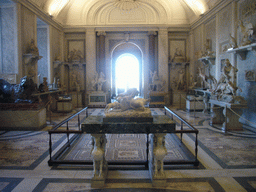 The Sala degli Animali room of the Museo Pio-Clementino at the Vatican Museums