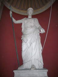 Statue in the Round Room of the Museo Pio-Clementino at the Vatican Museums