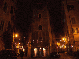 The Via del Pellegrino and the Via di Monserrato, at New Year`s Eve