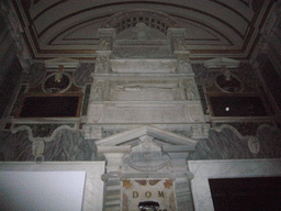 Tombs in the Basilica di Santa Maria Maggiore church