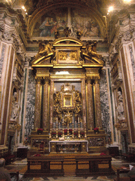 The Borghese (or Pauline) Chapel, with the Salus Populi Romani icon, in the Basilica di Santa Maria Maggiore church