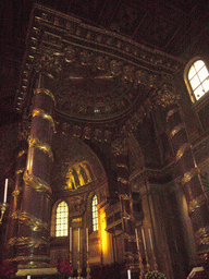 The High Altar and Canopy of the Basilica di Santa Maria Maggiore church