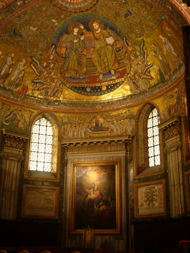 The Apse of the Basilica di Santa Maria Maggiore church