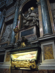 The Tomb of Pope Sixtus V, in the Sistine Chapel of the Basilica di Santa Maria Maggiore church