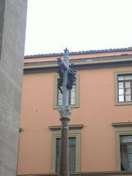 Column outside the Basilica di Santa Maria Maggiore church