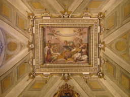 Fresco on the ceiling of the Basilica di Santa Maria Maggiore church