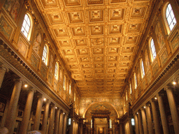 The Nave of the Basilica di Santa Maria Maggiore church