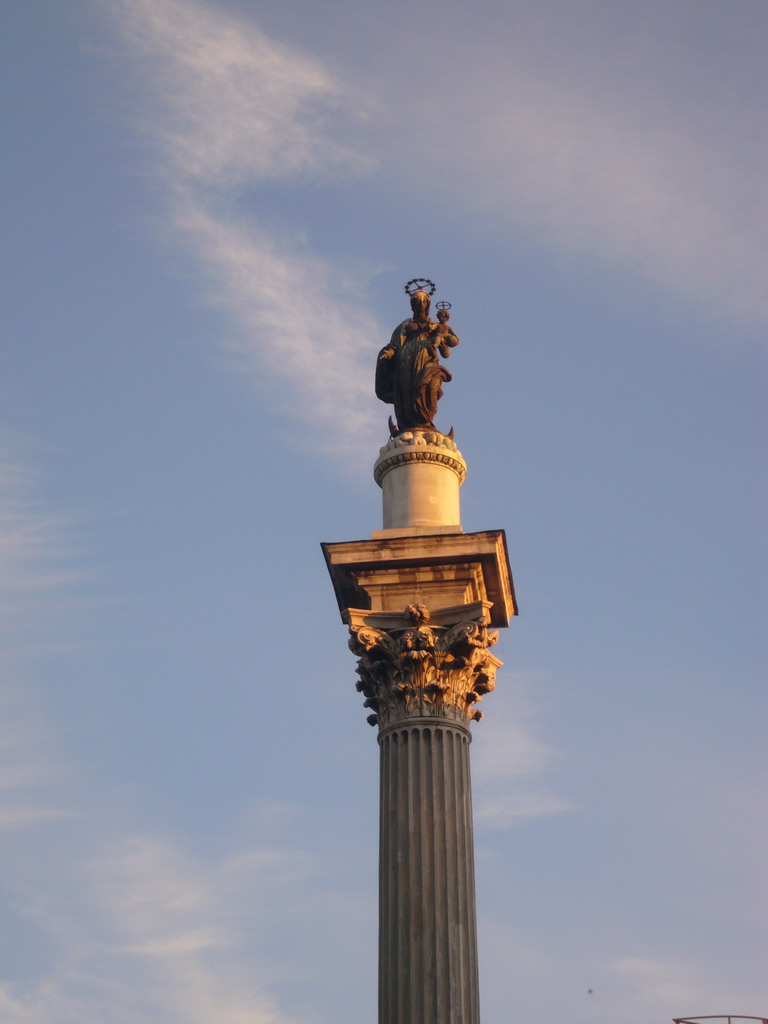 Column of St. Mary at the Piazza di Santa Maria Maggiore square