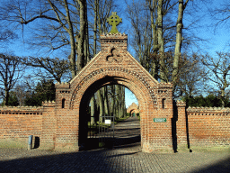 Entrance to the Greyfriars Cemetery at the Hestetorvet square