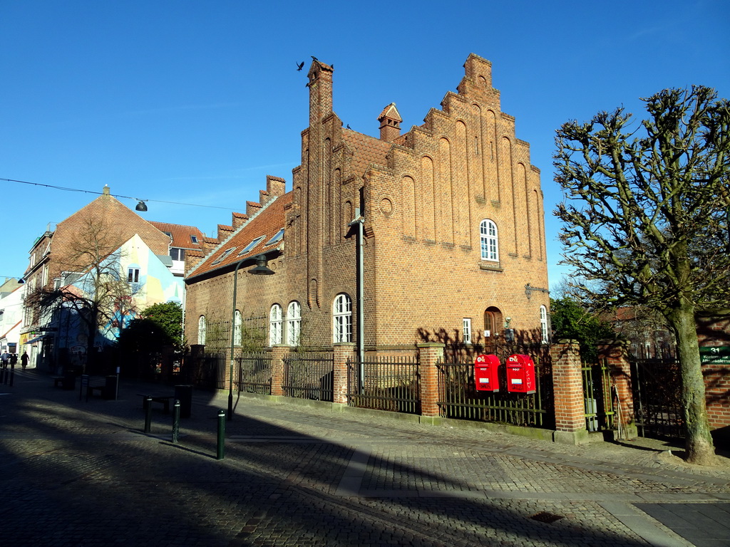 The AOF Roskilde building at the Algade street