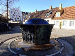 Fountain at the crossing of the Sankt Ols Stræde and Rosenhavestræde streets
