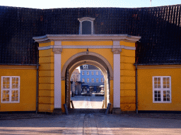 South gate of the Roskilde Palace to the Palæstræde street
