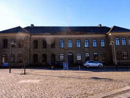 Front of the Roskilde Gymnasium at the Skolegade street