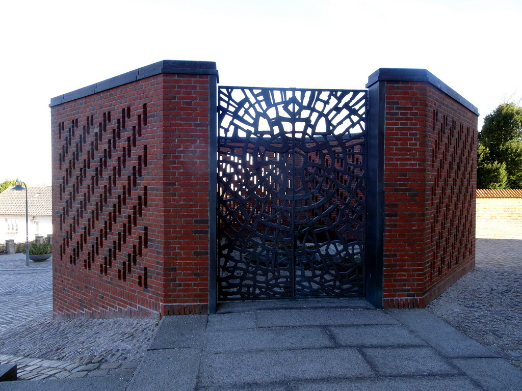 The tomb of King Frederik IX and Queen Ingrid at the northwest side of the Roskilde Cathedral