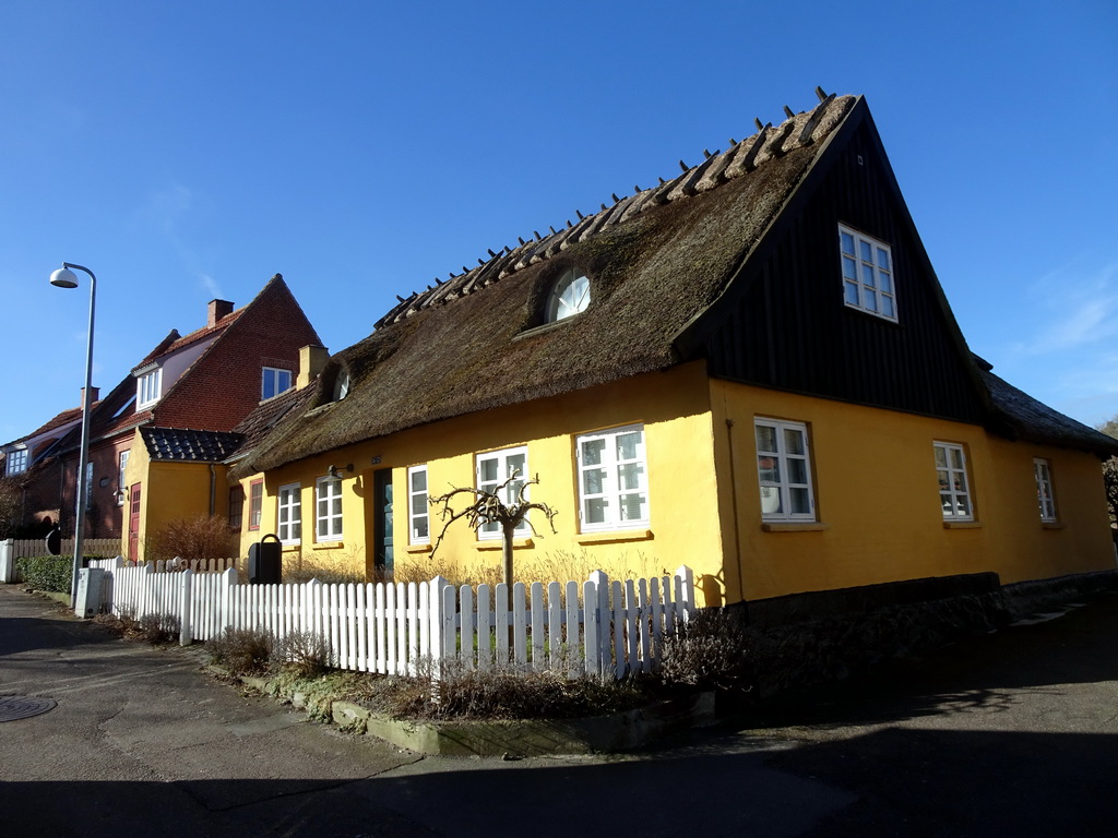 Houses at the Kirkegade street