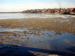 The Roskilde Fjord, viewed from the Viking Ship Hall at the Middle Floor of the Viking Ship Museum