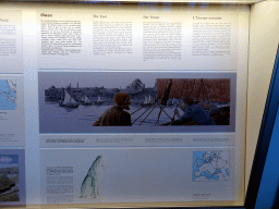 Information on the Vikings travelling to the East, at the Upper Floor of the Viking Ship Museum