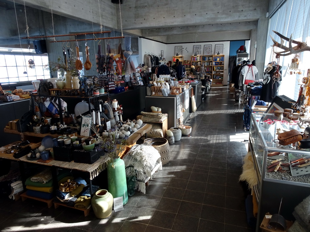 The Museum Shop at the Upper Floor of the Viking Ship Museum