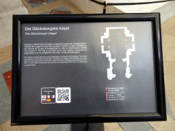Map and information on the Glücksburger Chapel at the Roskilde Cathedral