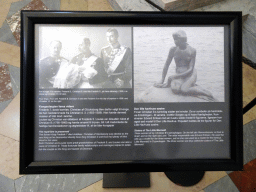 Photos and information on the preservation of the royal line and the `Sisters of the Little Mermaid`, at the Glücksburger Chapel at the Roskilde Cathedral