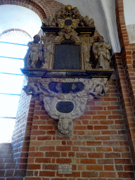 Relief at the ambulatory of the Roskilde Cathedral