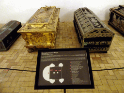 The Royal Children`s Crypt at the Roskilde Cathedral, with explanation