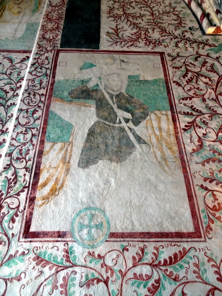 Fresco in the Chapel of the Magi at the Roskilde Cathedral