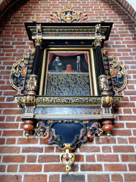 Relief at the south aisle of the Roskilde Cathedral