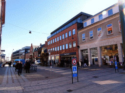 The Algade street, viewed from the Stændertorvet square