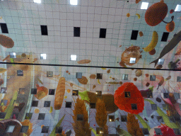 Ceiling of the Markthal building