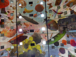 Ceiling of the Markthal building