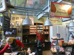 Stroopwafel shop in the Markthal building